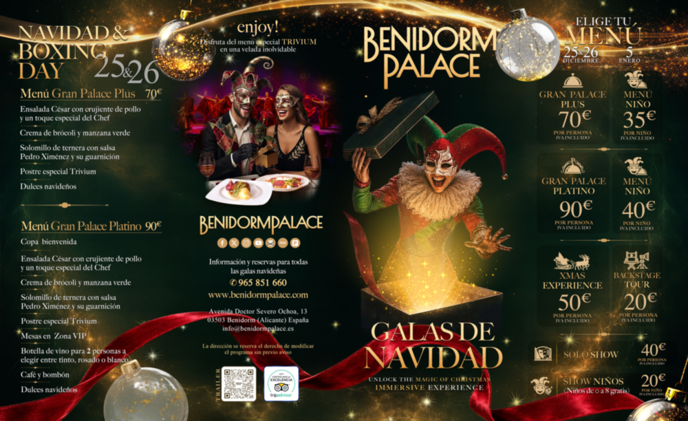 Christmas Benidorm Palace Navidad REYES