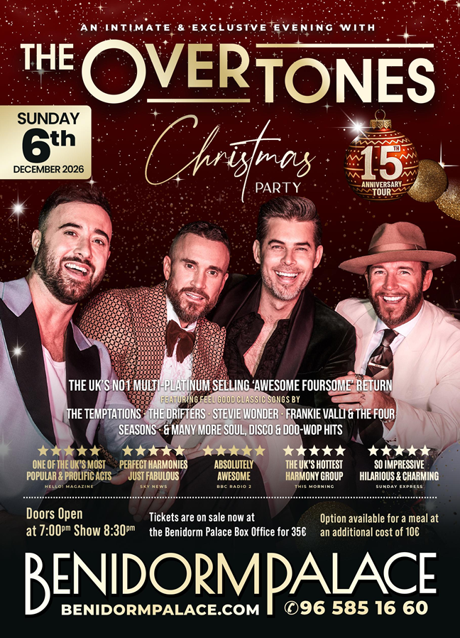 The Overtones Benidorm Palace The Overtones