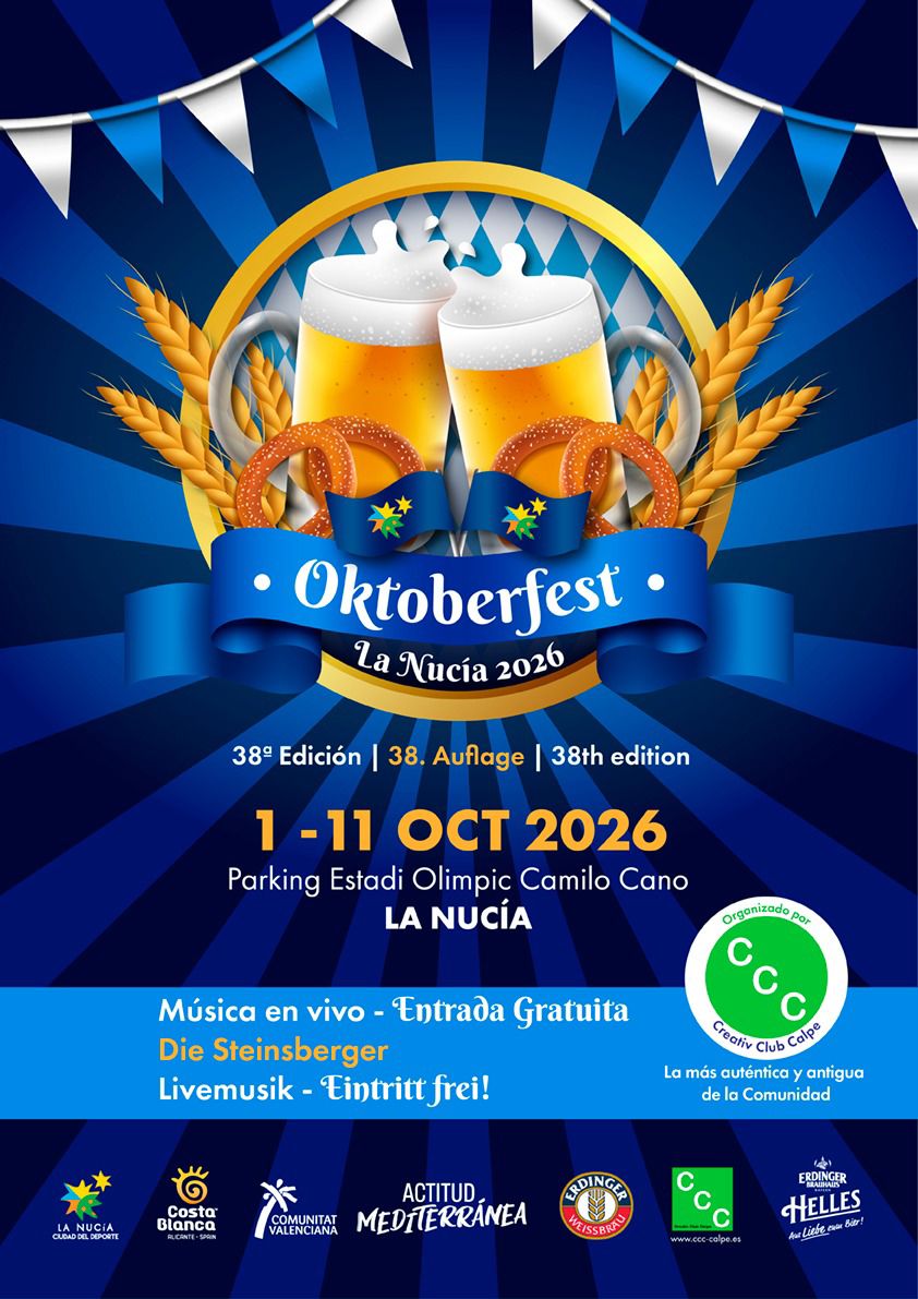 Oktoberfest La Nucia 2026 oktoberfest